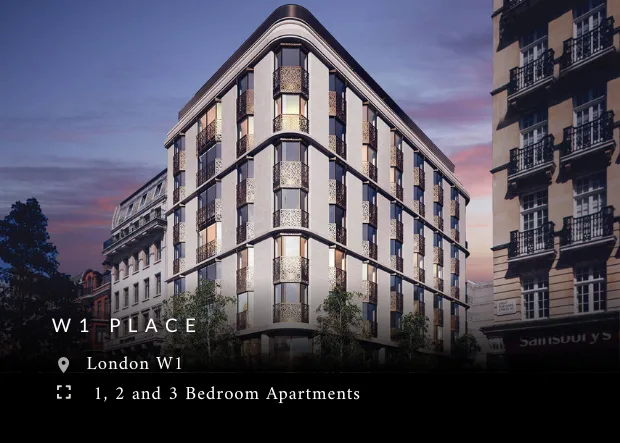 Postcode W1a Luxury at W1 Place, where Marylebone meets Fitzrovia
